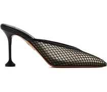 Bisous Mesh-Pumps 85mm - Schwarz