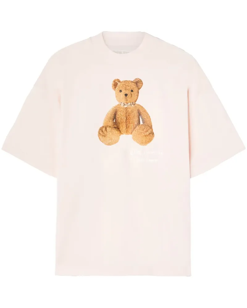 Palm Angels Bear in Mind T-Shirt - Rosa Rosa