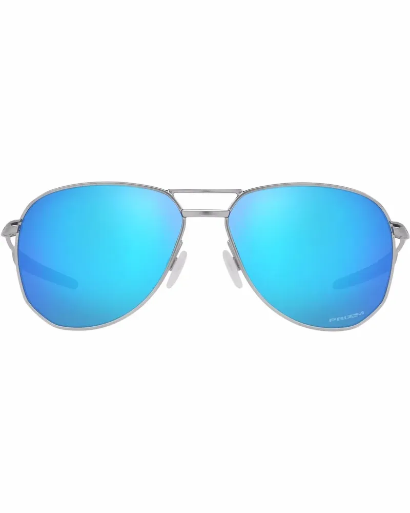 Oakley Contrail Pilotenbrille - Silber Silber