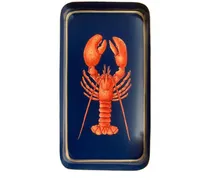 Fauna Lobster Tablett (32cm x 17cm) - Blau
