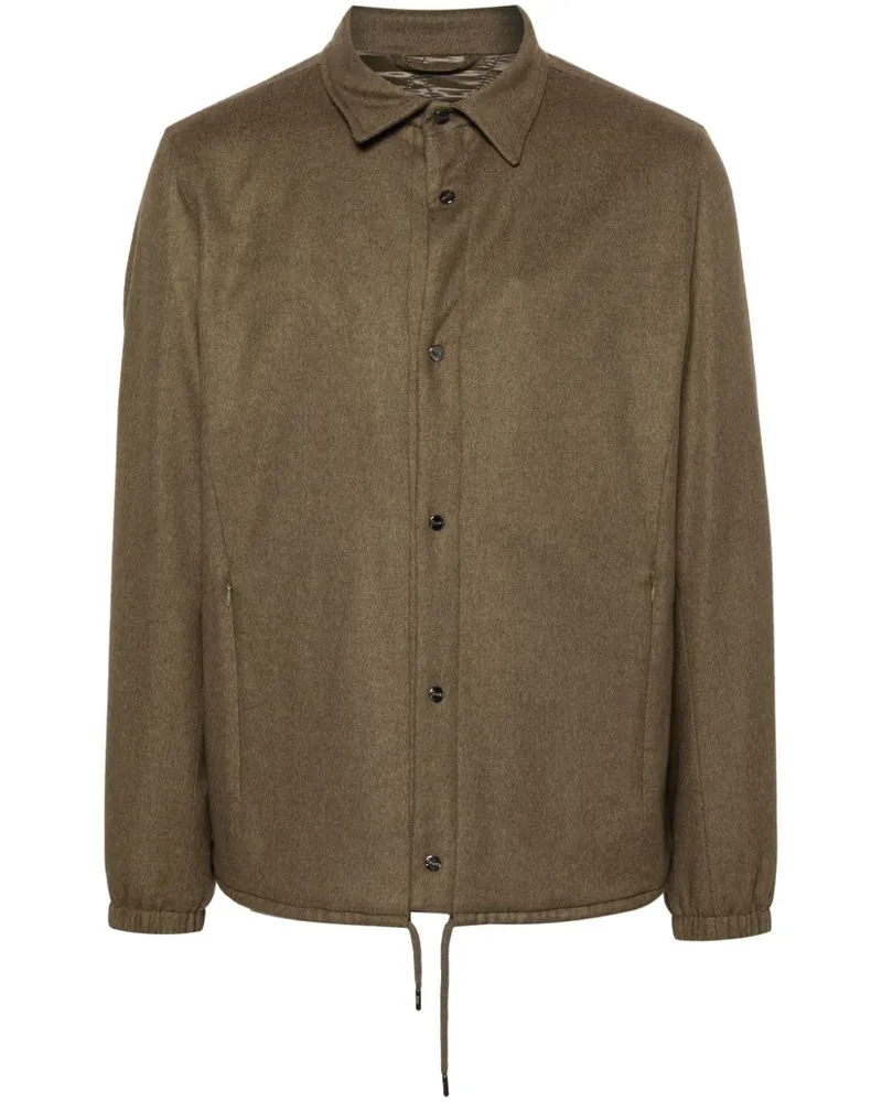 Herno Gefütterte Hemdjacke - Grün Grün