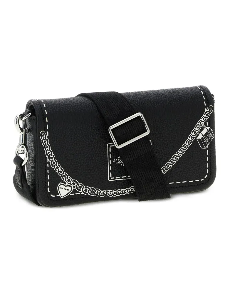 Marc Jacobs Mini Trompe Loeil Umhängetasche - Schwarz Schwarz