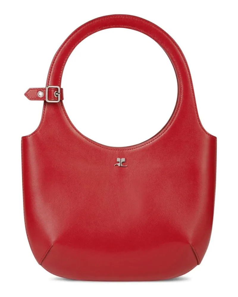 Courrèges Holy Handtasche aus Leder - Rot Rot