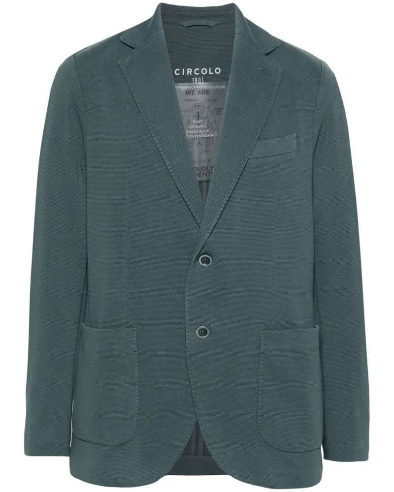 CIRCOLO 1901 Sakko aus Oxford-Gewebe - Blau Blau