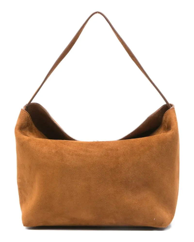 Christopher Esber Tote Bag aus Wildleder mit Henkel - Braun Braun