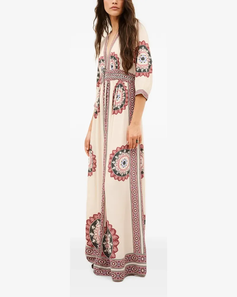 ba&sh Vere maxi dress - Weiß Weiß