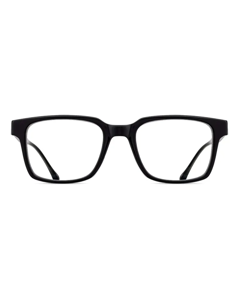 RETROSUPERFUTURE Brille mit eckigem Gestell - Schwarz Schwarz