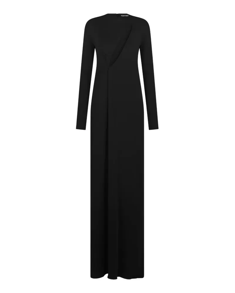 Tom Ford Kleid mit langen Ärmeln - Schwarz Schwarz