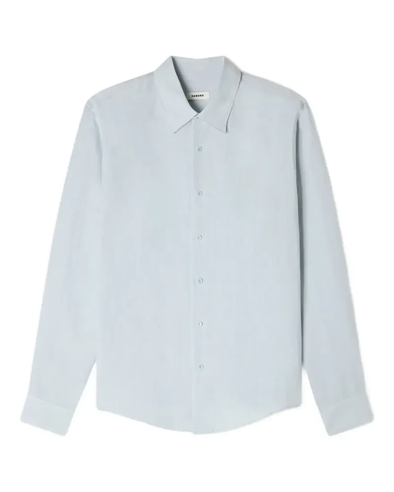 Sandro long-sleeve shirt - Blau Blau