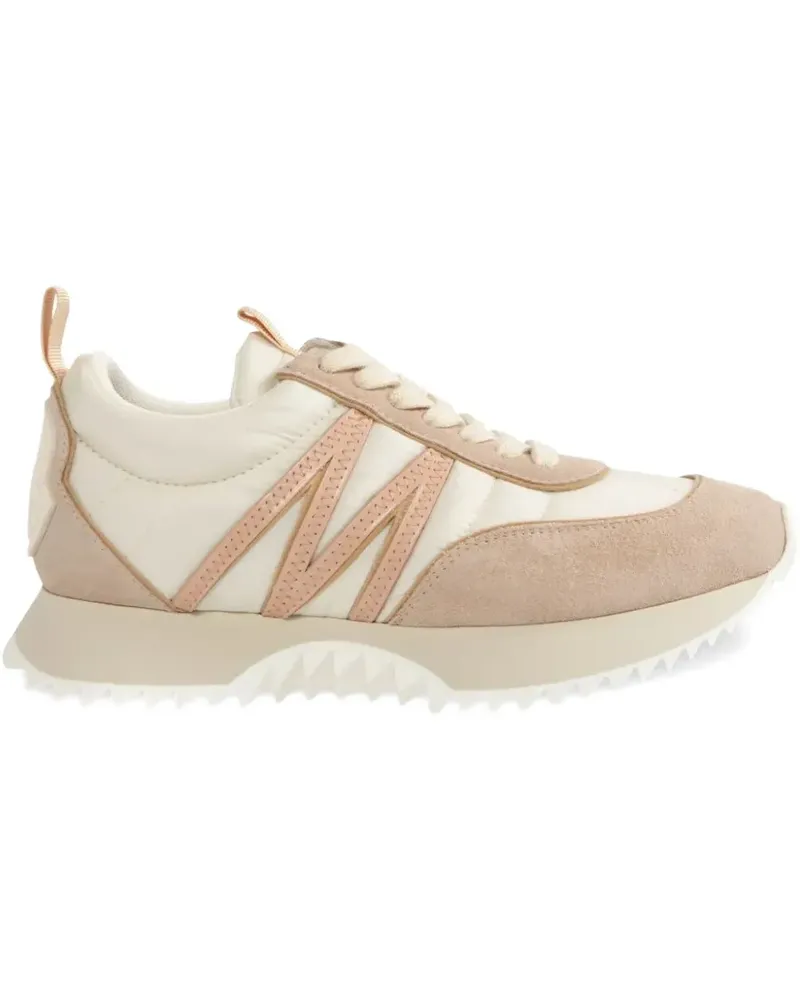 Moncler Sneakers mit Schnürung - Weiß Weiß