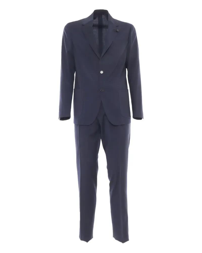 LARDINI Einreihiger Anzug - Blau Blau