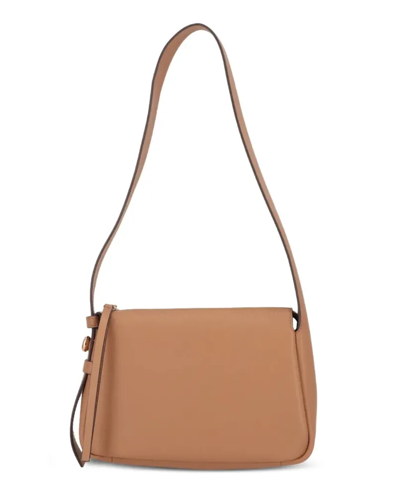 Tory Burch Umhängetasche aus gekörntem Leder - Nude Nude
