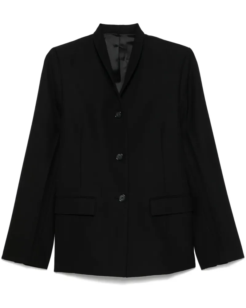 Totême Einreihiger Blazer - Schwarz Schwarz