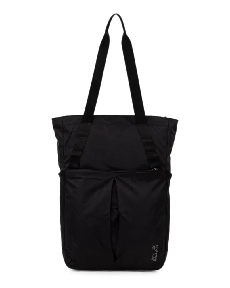 Jack Wolfskin Zoya logo-print backpack - Schwarz Schwarz