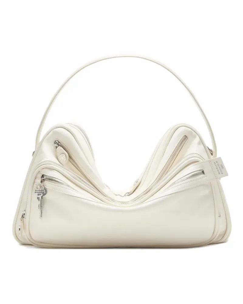 Acne Studios Camero Schultertasche - Weiß Weiß