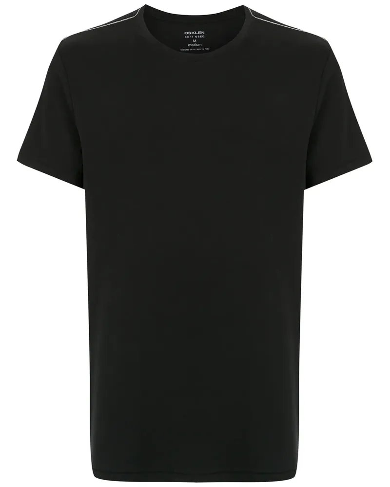 Osklen T-Shirt mit rundem Ausschnitt - Schwarz Schwarz