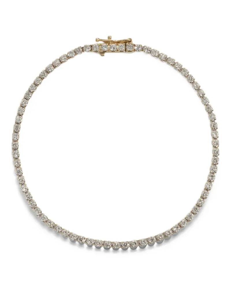 Monica Vinader diamond tennis bracelet - Gold Gold