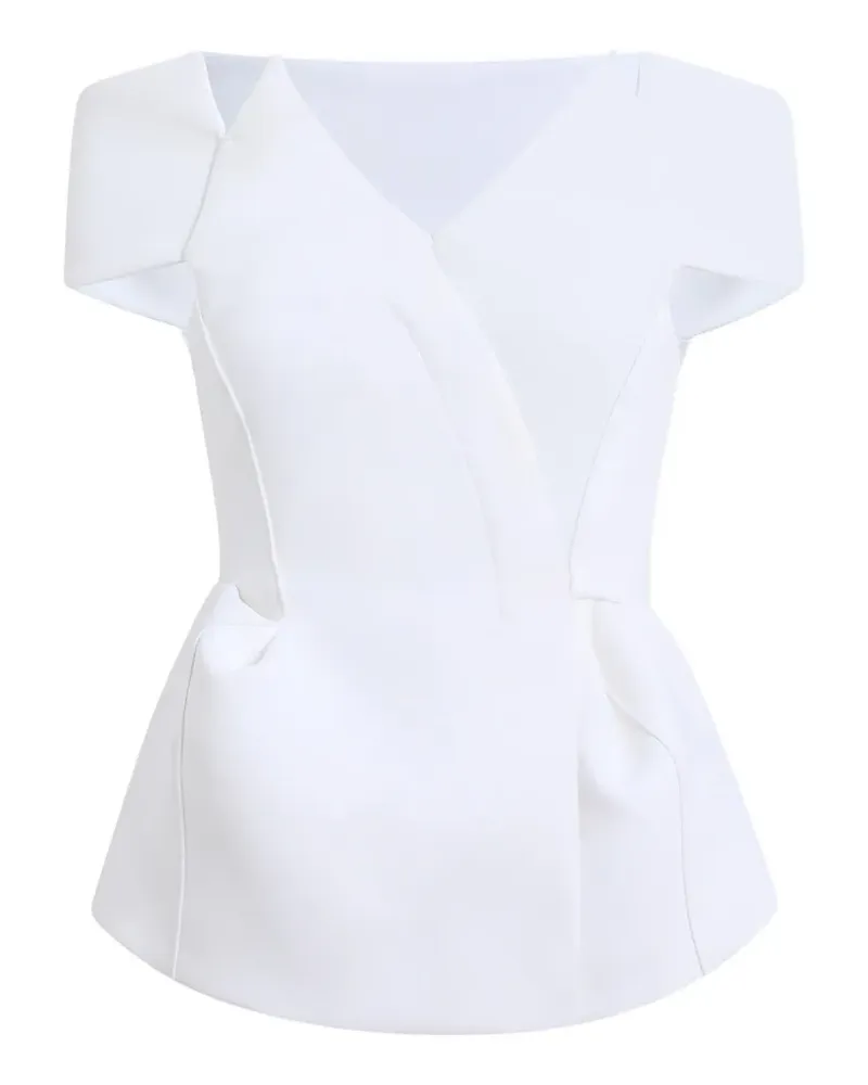 KHAITE Verone Top in Kreideweiß Weiß