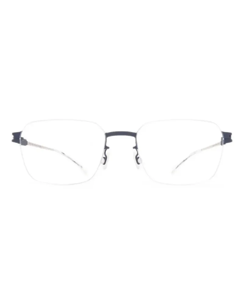 Mykita Browline Brille - Schwarz Schwarz