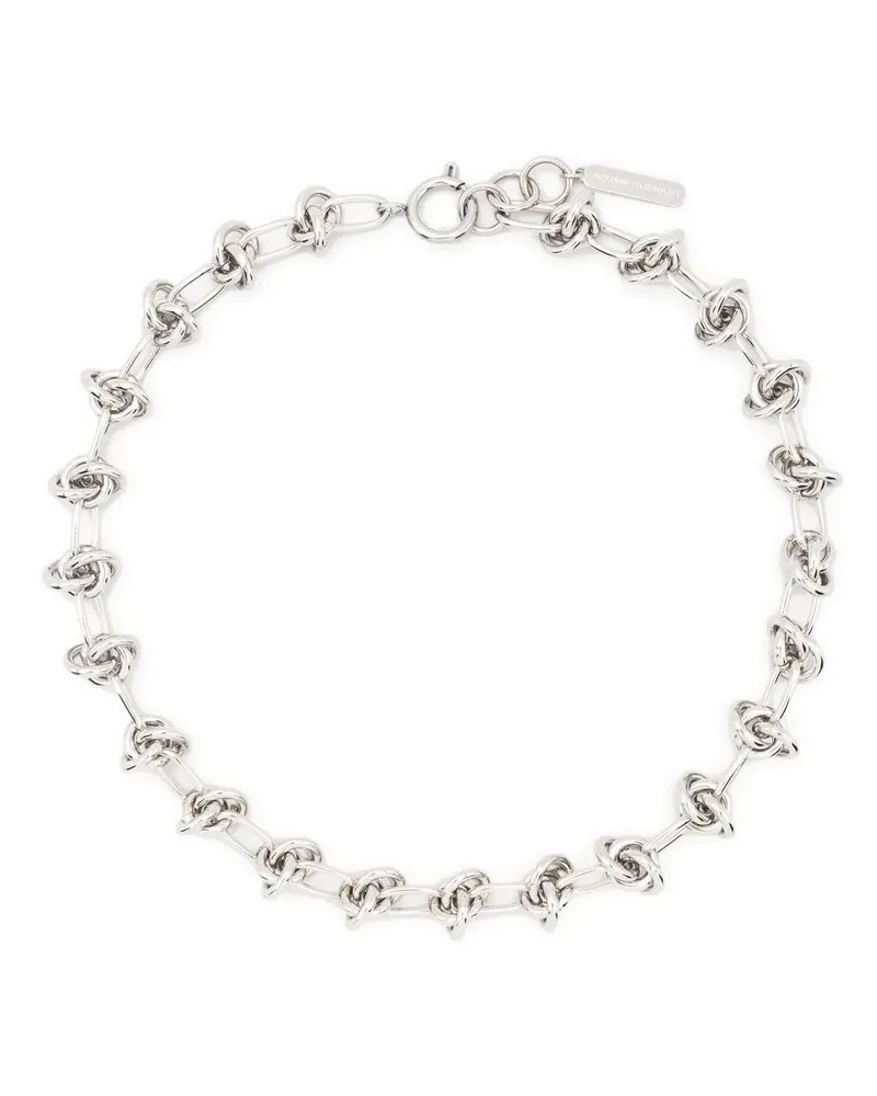 Justine Clenquet Daria Choker - Silber Silber