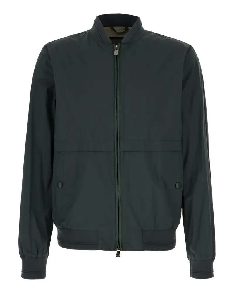 Corneliani zip-up bomber jacket - Grün Grün