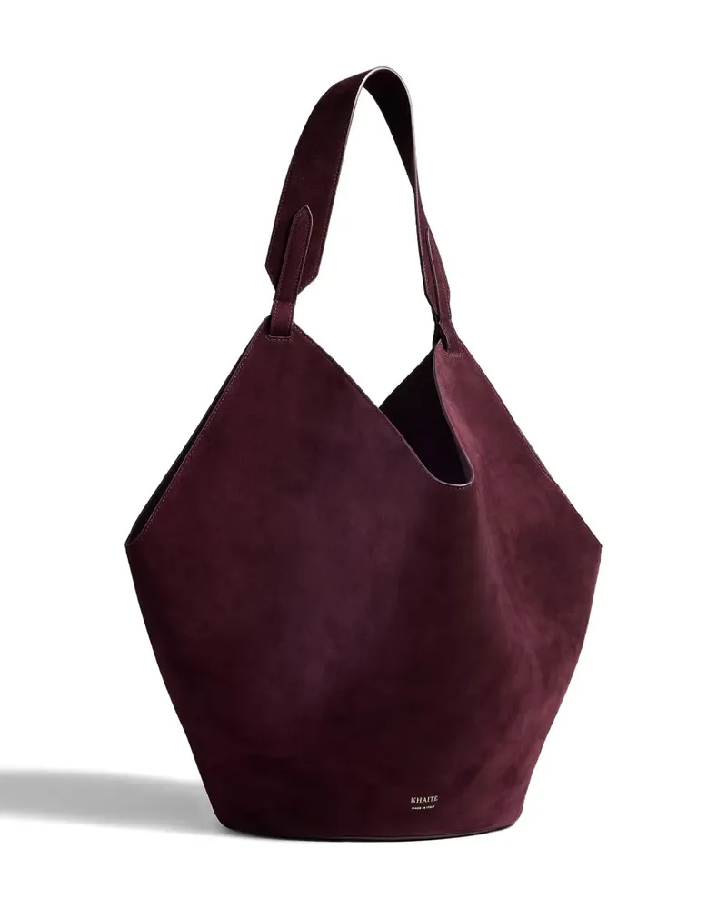 KHAITE Mittelgroße Lotus Tote Bag - Rot Rot