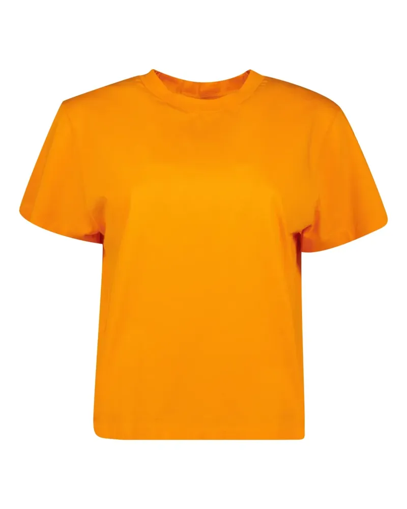 Maison Margiela T-Shirt mit Schlitz - Orange Orange