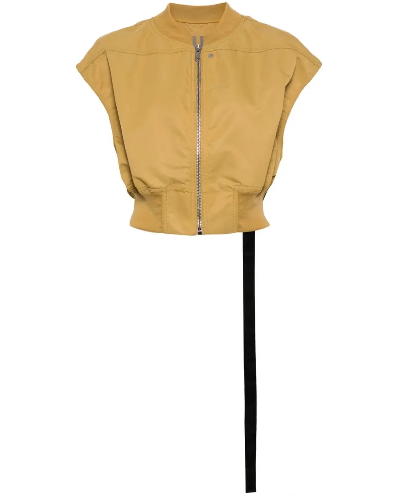 DRKSHDW by Rick Owens Cropped-Jacke - Gelb Gelb