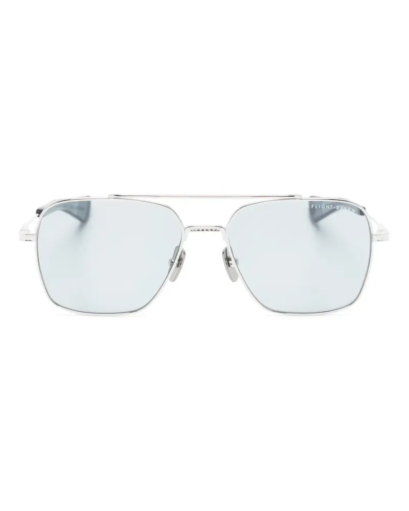 DITA Flight Seven pilot-frame sunglasses - Silber Silber