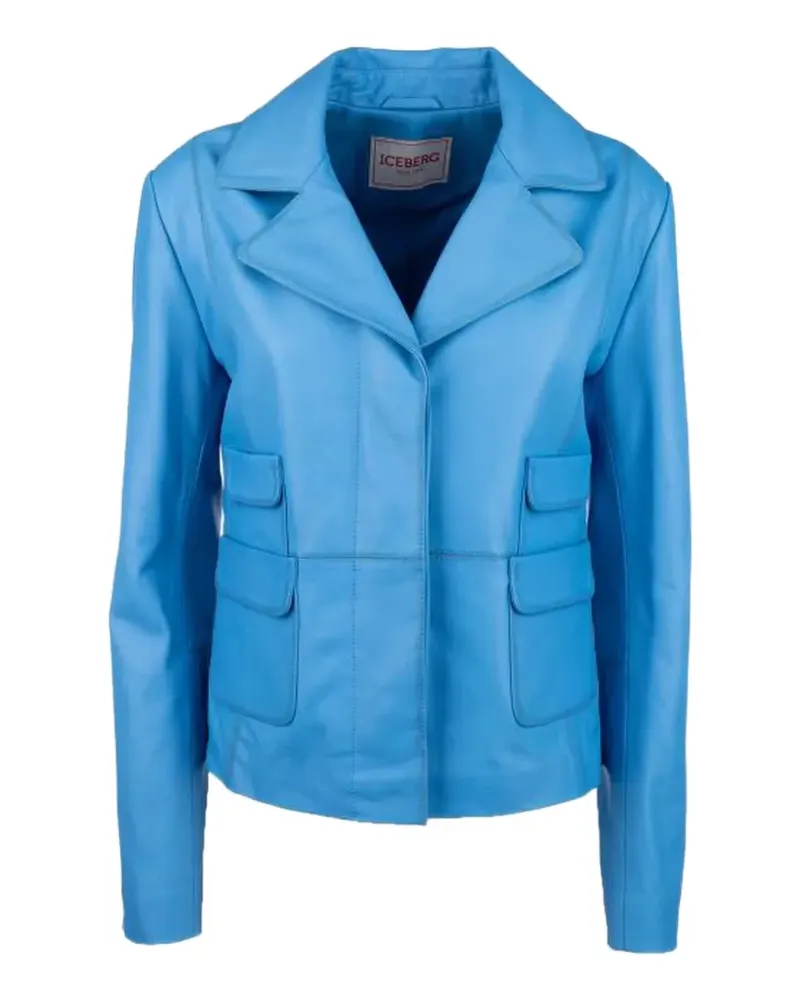 Iceberg multiple-pocket jacket - Blau Blau