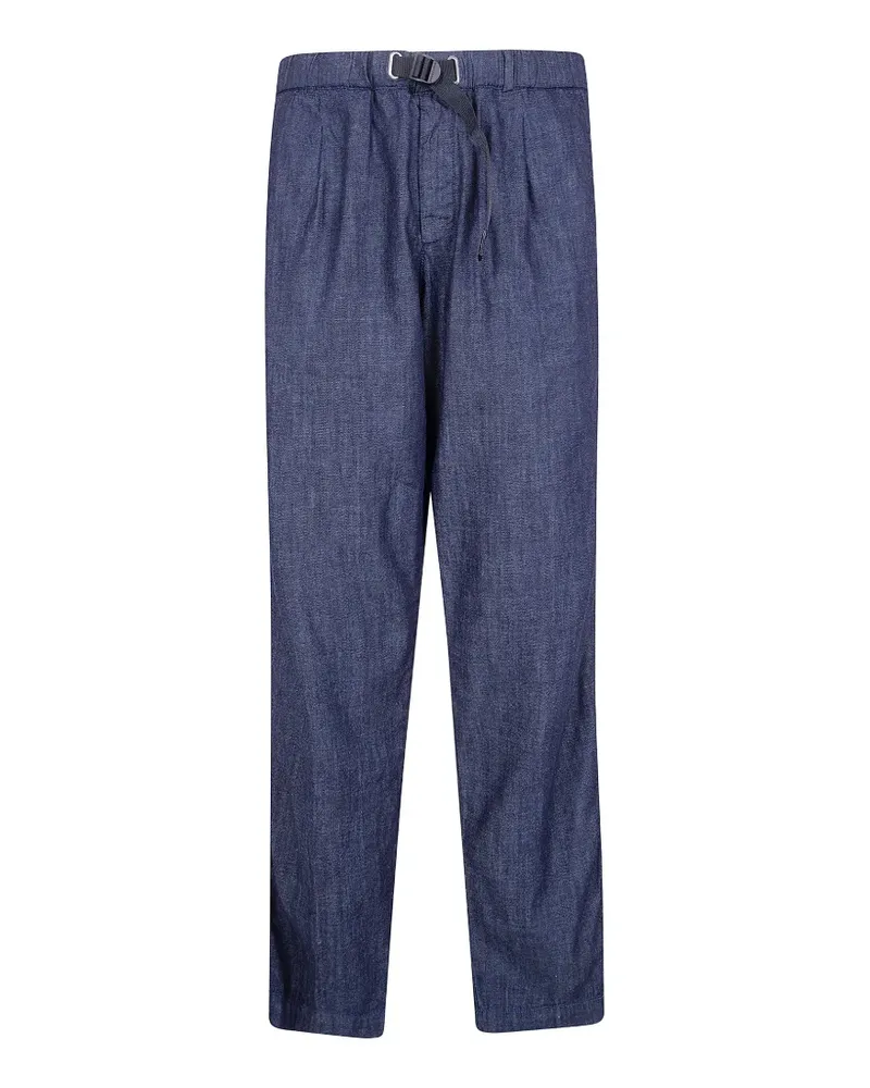 PLAN C belted trousers - Blau Blau