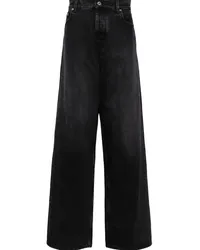 OFF-WHITE Jeans mit geradem Bein Schwarz