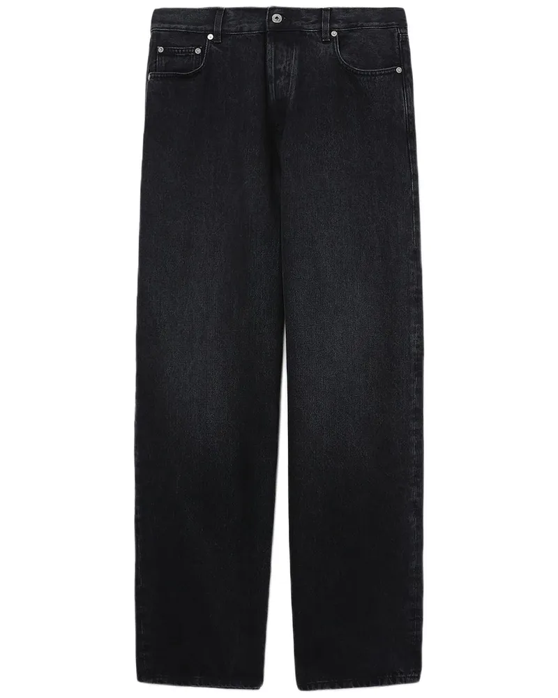 OFF-WHITE Jeans mit geradem Bein - Schwarz Schwarz