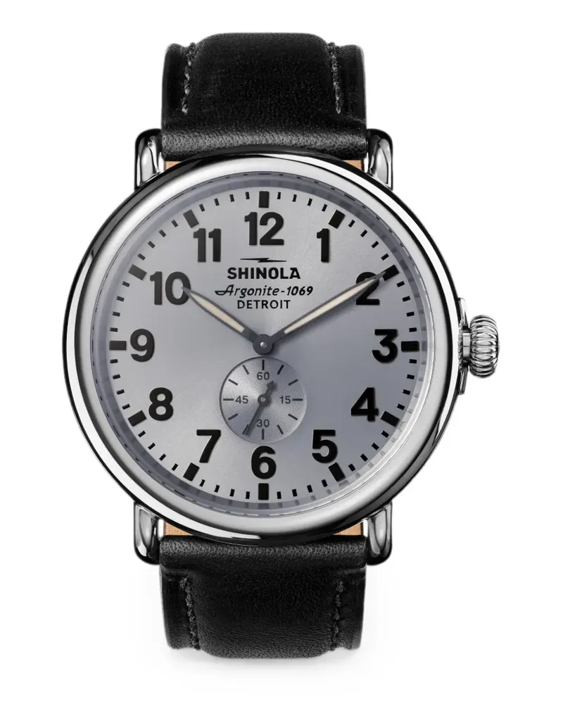 SHINOLA Runwell Sub Second Armbanduhr 47mm - Grau Grau