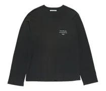 Langarmshirt mit Taschendetail - Schwarz