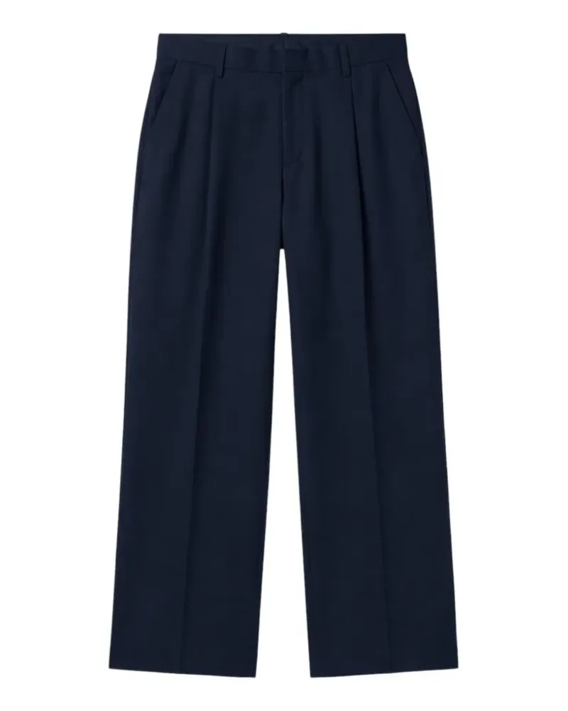 Be Able pleated straight-leg trousers - Blau Blau