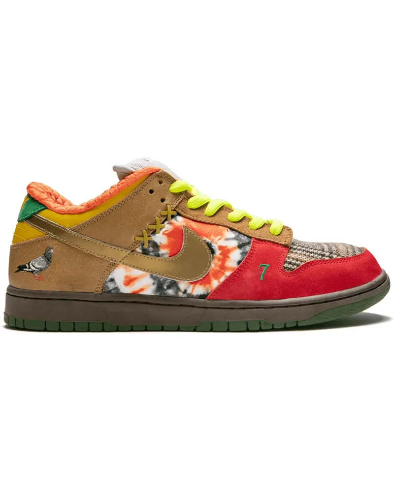 Nike SB What The Dunk' Sneakers - Weiß Weiß