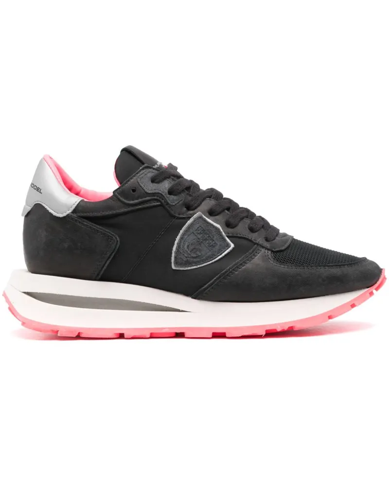 Philippe Model Tropez Haute Sneakers - Schwarz Schwarz