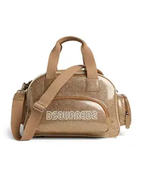 Dsquared2 Shopper mit Logo-Print Gold