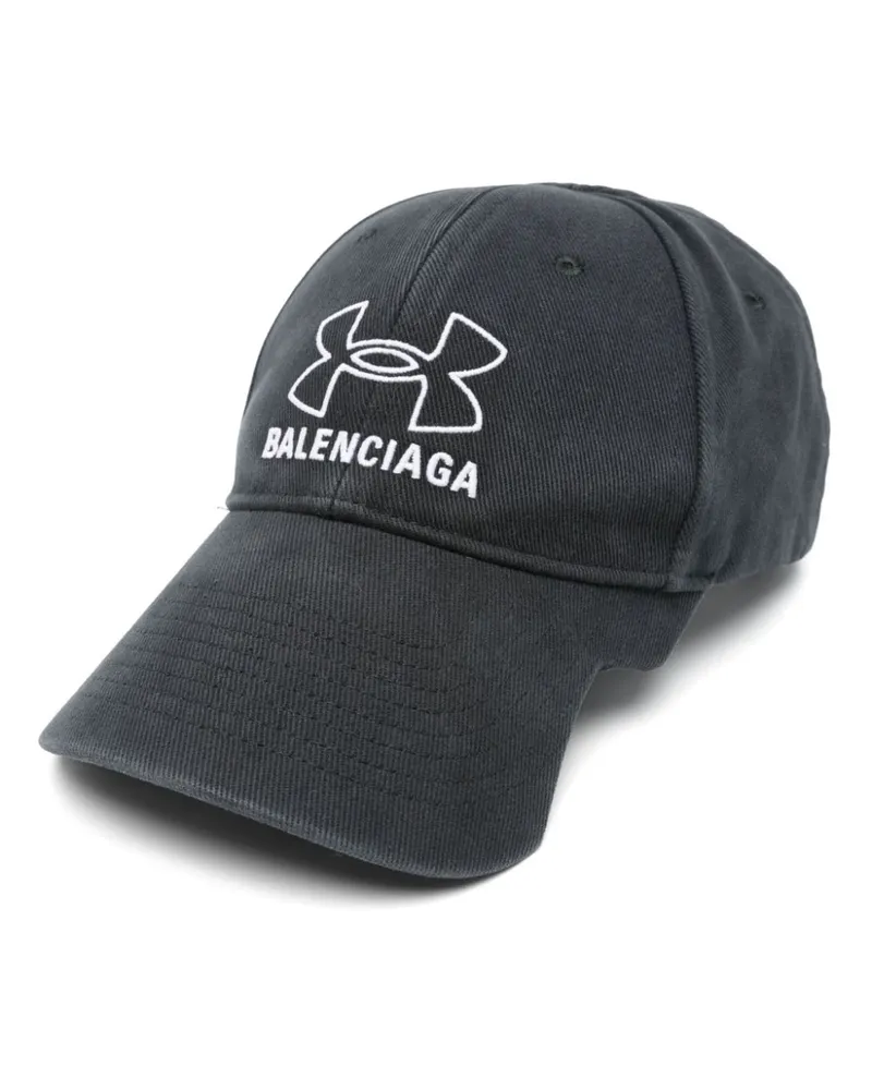 Balenciaga Under Armour® Baseballkappe - Schwarz Schwarz