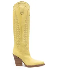 Paris Texas El Dorado Stiefel 100mm Gelb