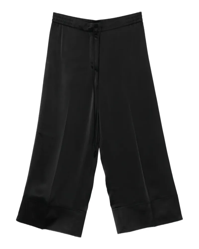 Totême drawstring trousers - Schwarz Schwarz