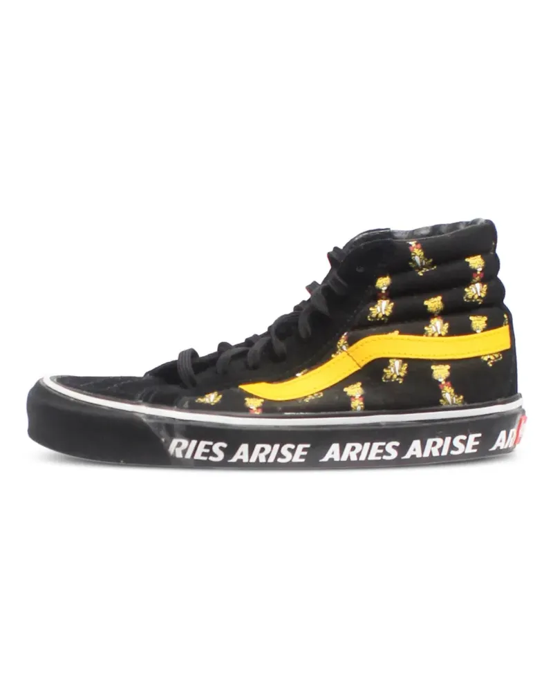 Vans x Aries Sk8-Hi Sneakers - Schwarz Schwarz