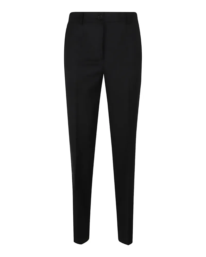 P.A.R.O.S.H. P.A.R.O H. Klassische Hose mit Bügelfalten - Schwarz Schwarz