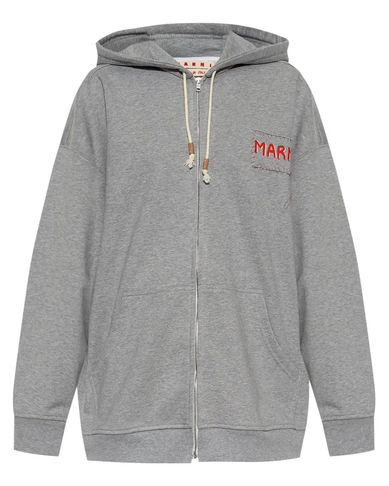 Marni Loopback Hoodie - Grau Grau