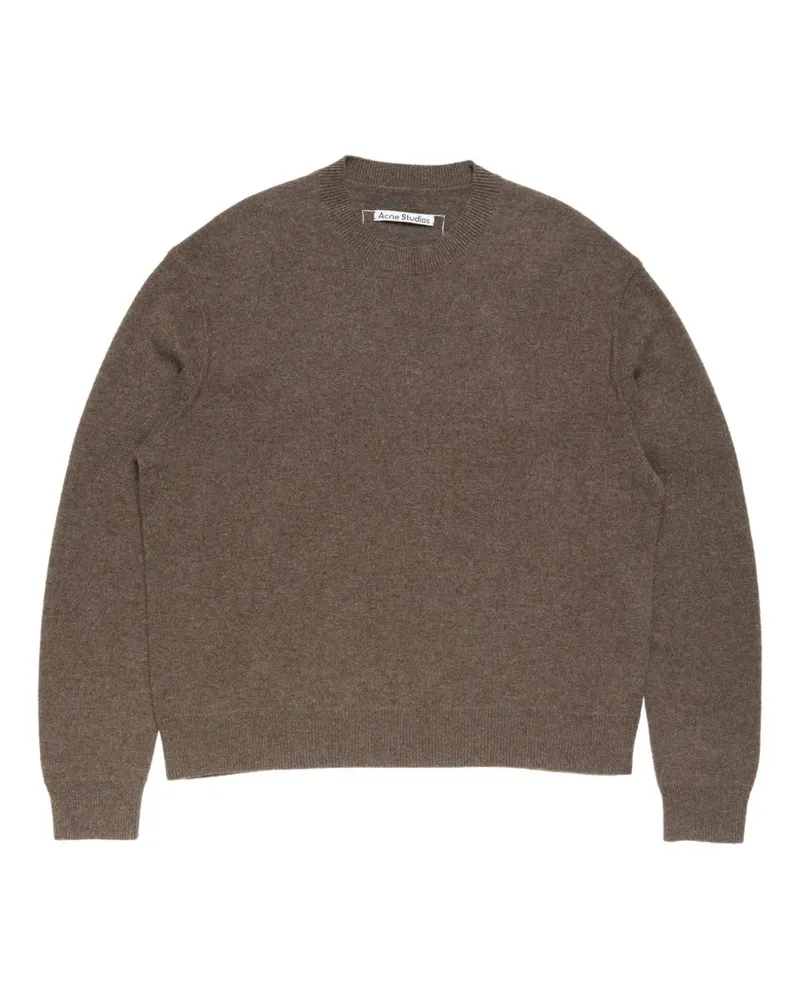 Acne Studios Pullover mit Rundhalsausschnitt - Braun Braun