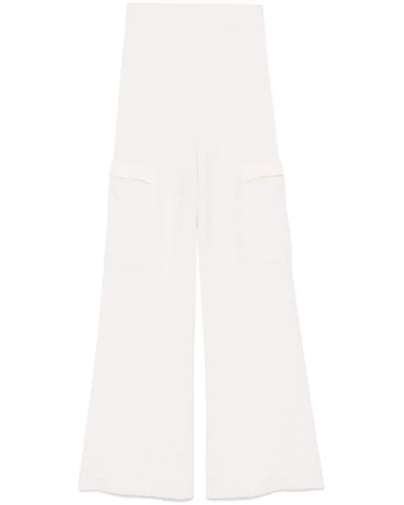 Ermanno Scervino ribbed-knit trousers Nude