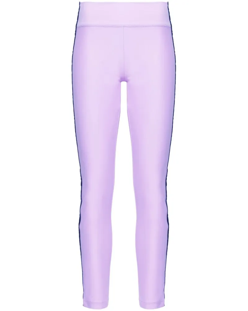 Versace Jeans Gestrickte Leggings Violett