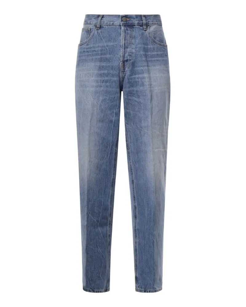 Mauro Grifoni faded straight-leg jeans - Blau Blau