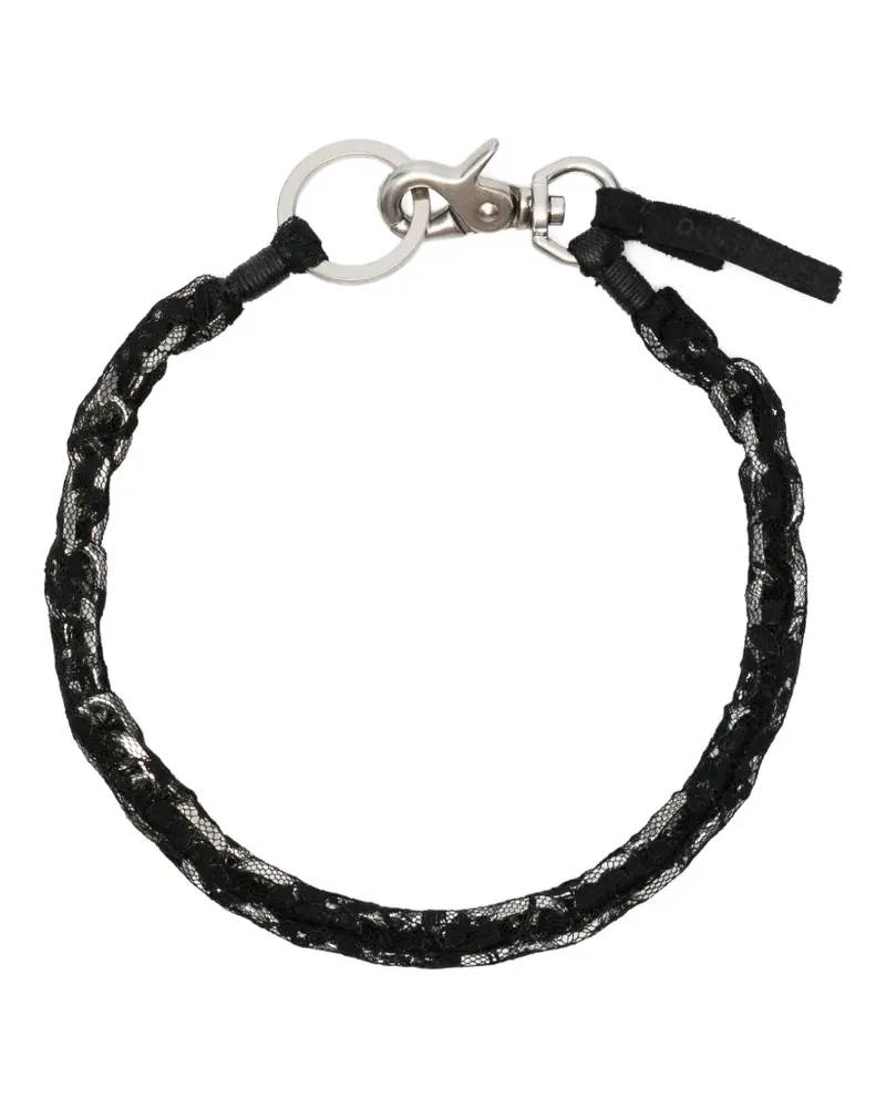 Our Legacy lace lobster clasp chain - Silber Silber